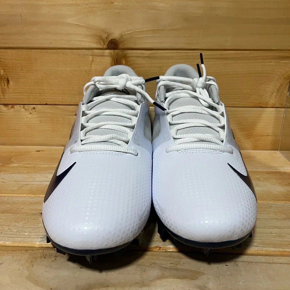 New Nike Alpha Menace 4 Pro Navy Football Cleats FD7037-104 - Picture 3 of 7